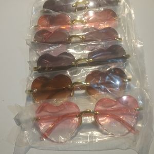 wholesale Lot hearts shape sunglasses